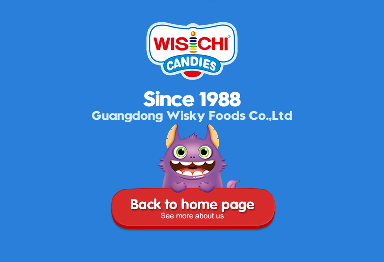 Free sample WISICHI multi-color soft starch candy jelly gummy candy fruity wholesale