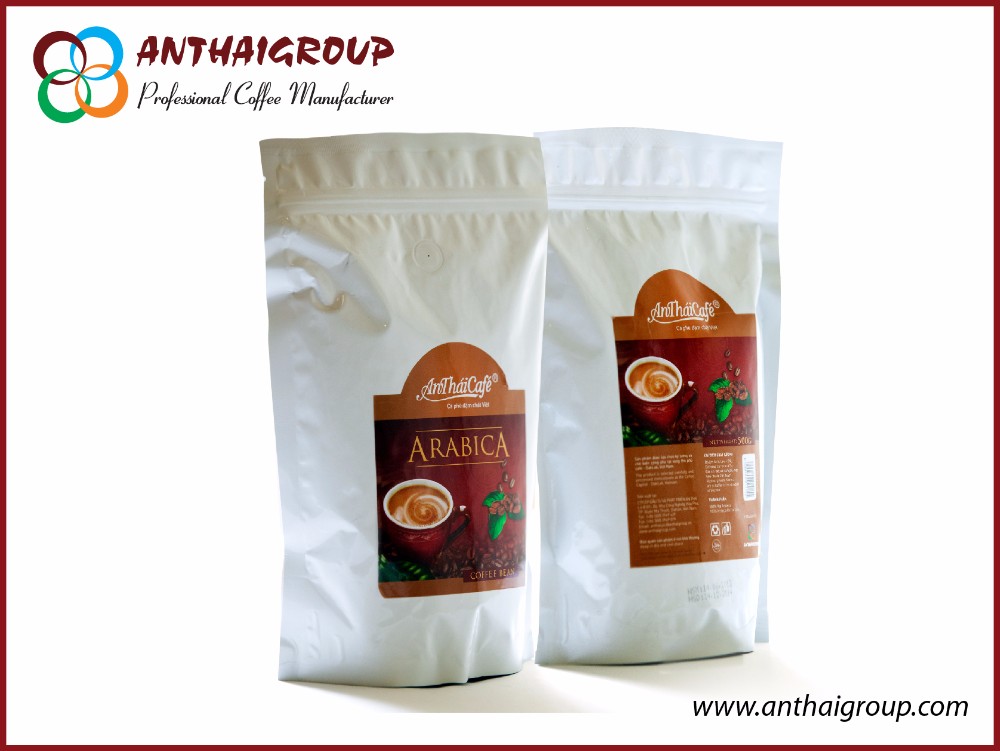 High Grade Processing Type Arabica Roasted Coffee Whole Beans From Vietnam Fresh Coffee Bean Approved FDA,Kosher,HALAL,HACCP