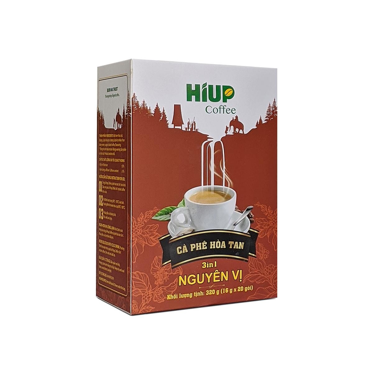 Hiup Coffee 3in1 Instant Coffee Mix  From VietNam Fresh Coffee Approved HALAL,KOSHER,FDA,HACCP,ISO...