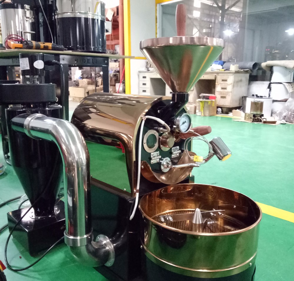 indirect hot air roaster coffee / coffee roaster machines 1kg and 2kg ...