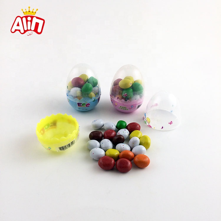 Cute mini dinosaur eggs candy crispy biscuit colorful sugar coating ...