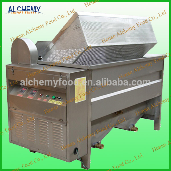 automatic stainless steel peanut/ donut/ potato chips frying machine price