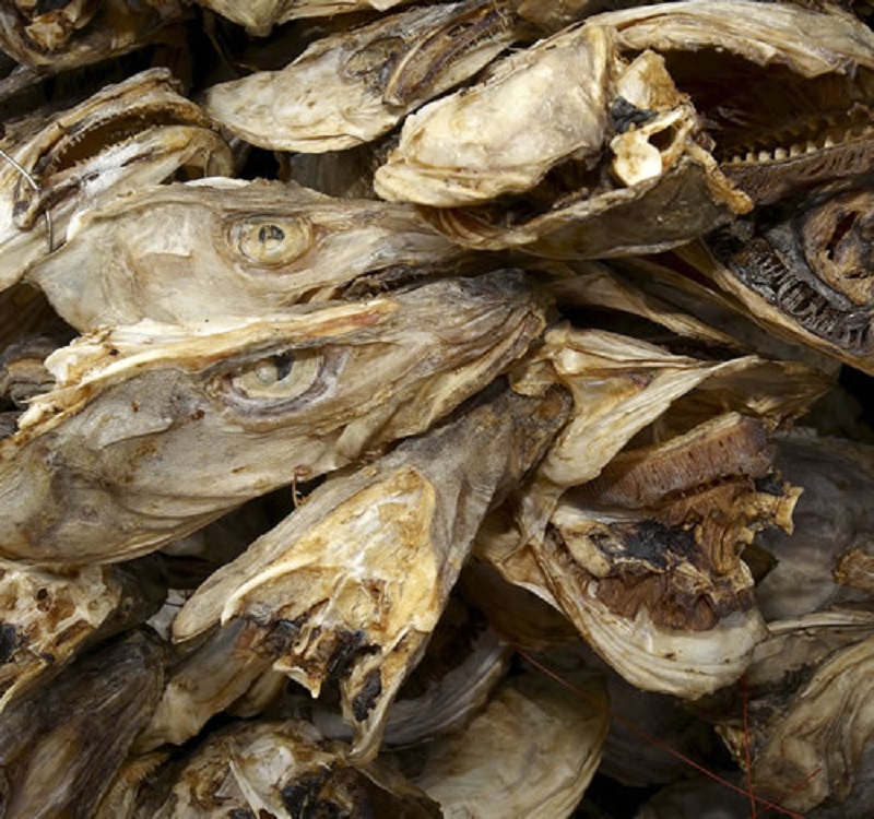 Stockfish of Ling in 45 kg bales.