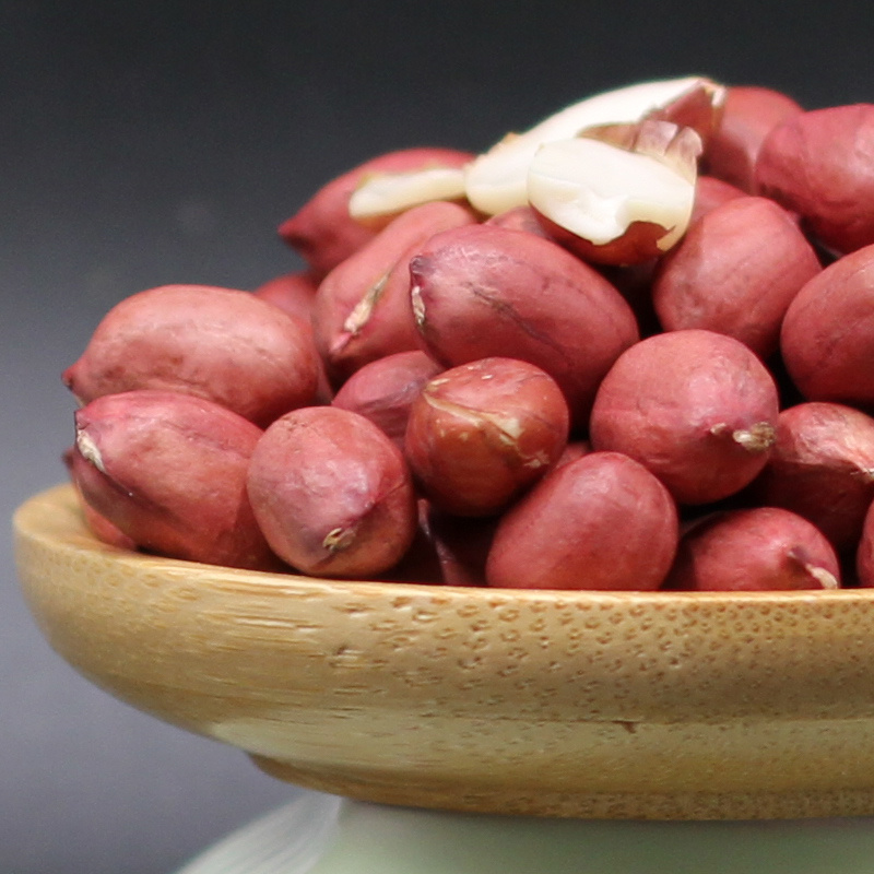 Factory direct selling dried red skin peanut kernels with lowest price