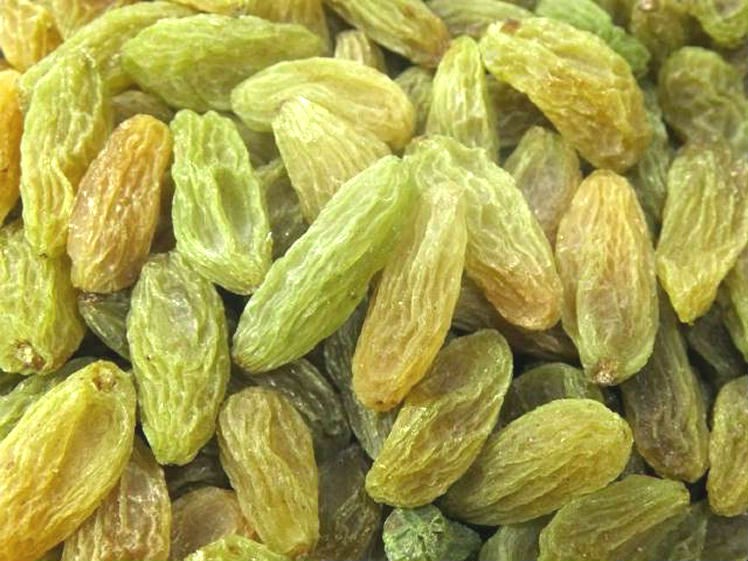 hot sell dried green raisin with high quality and low price