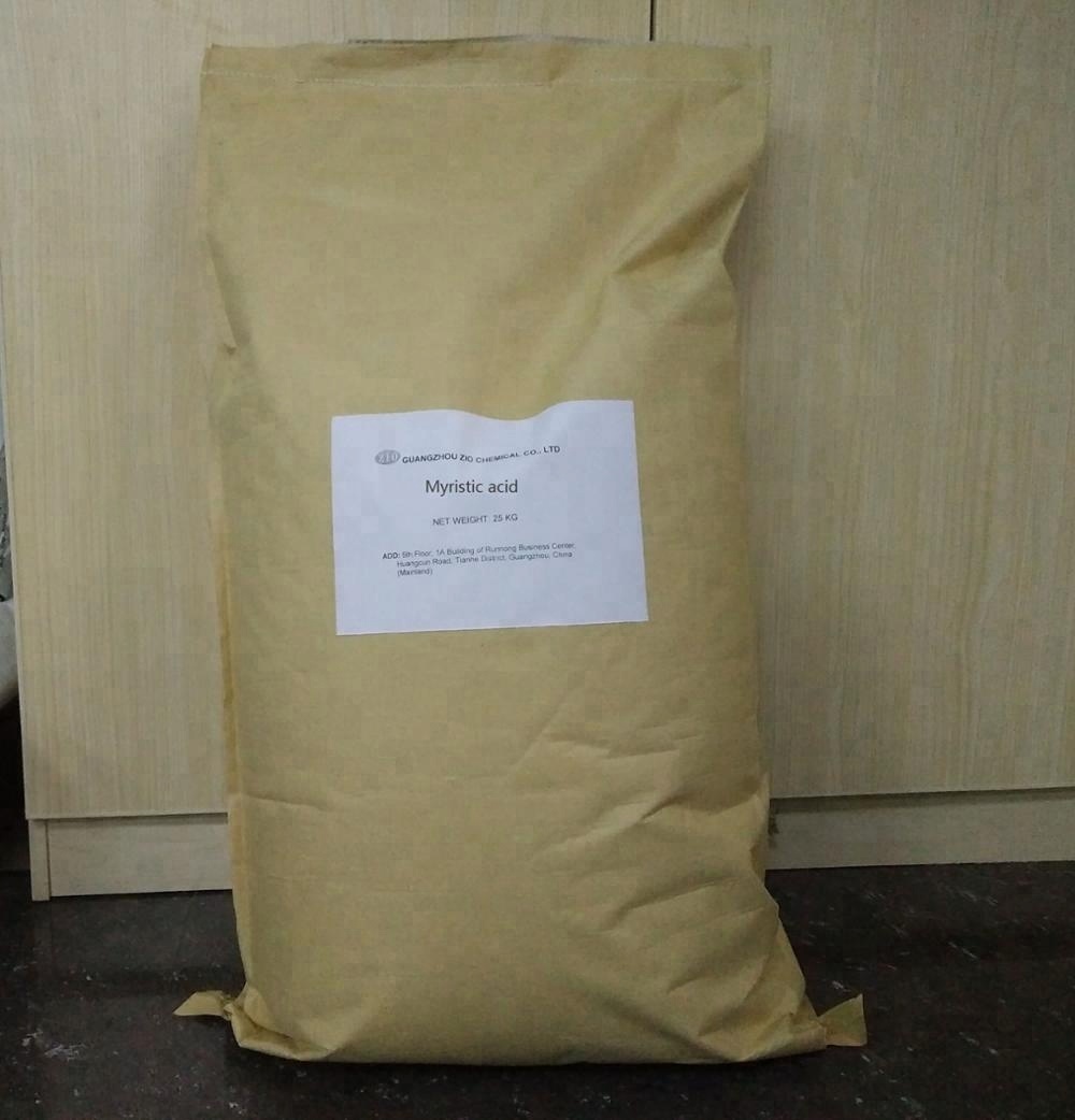 Superior Quality Cosmetic Grade Myristic Acid 99 Powder Price China Price Supplier 21food