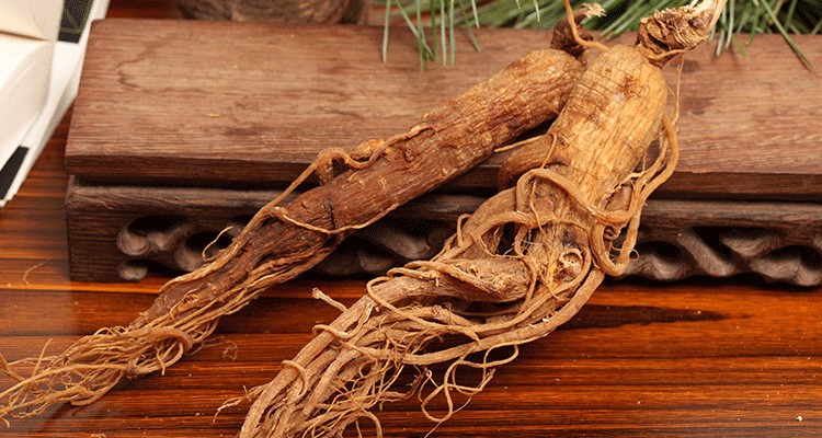 Korean red Panax ginseng with wine