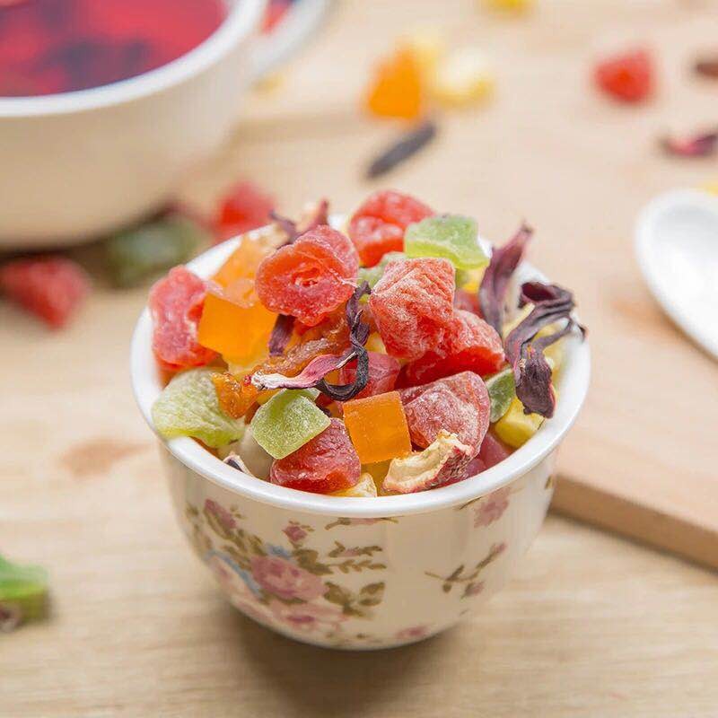 Factory Price Fruit Tea Powder Bubble Tea Fruit Syrup Fruit Tea Private Label