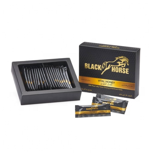 Black Horse Vital Honey with Royal Jelly for Men Sex - China Wholesale  Royal Honey, Natural Honey