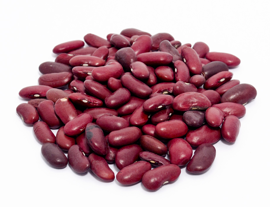 Polished Organic Non-GMO Dark Red Kidney Beans