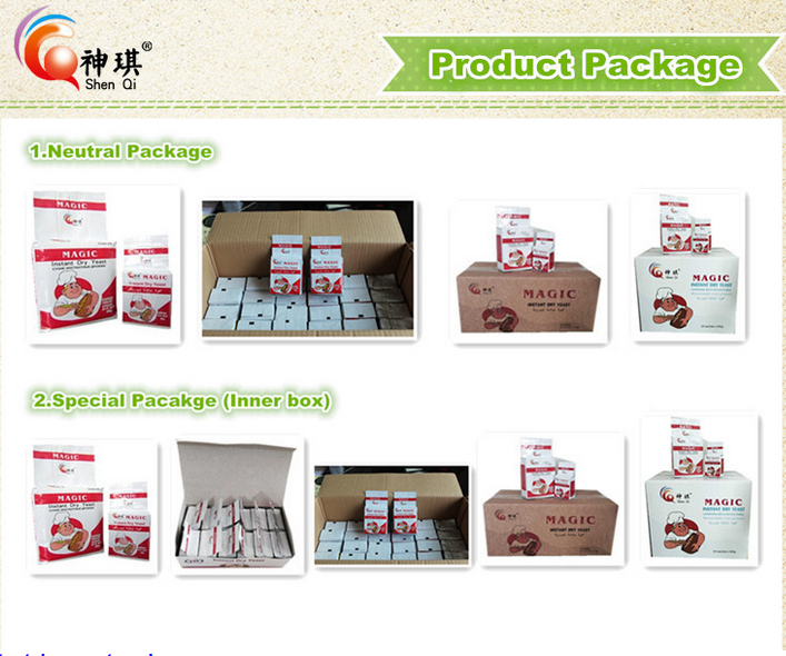 Good quality high sugar or low sugar active Instant bakery Dry Yeast