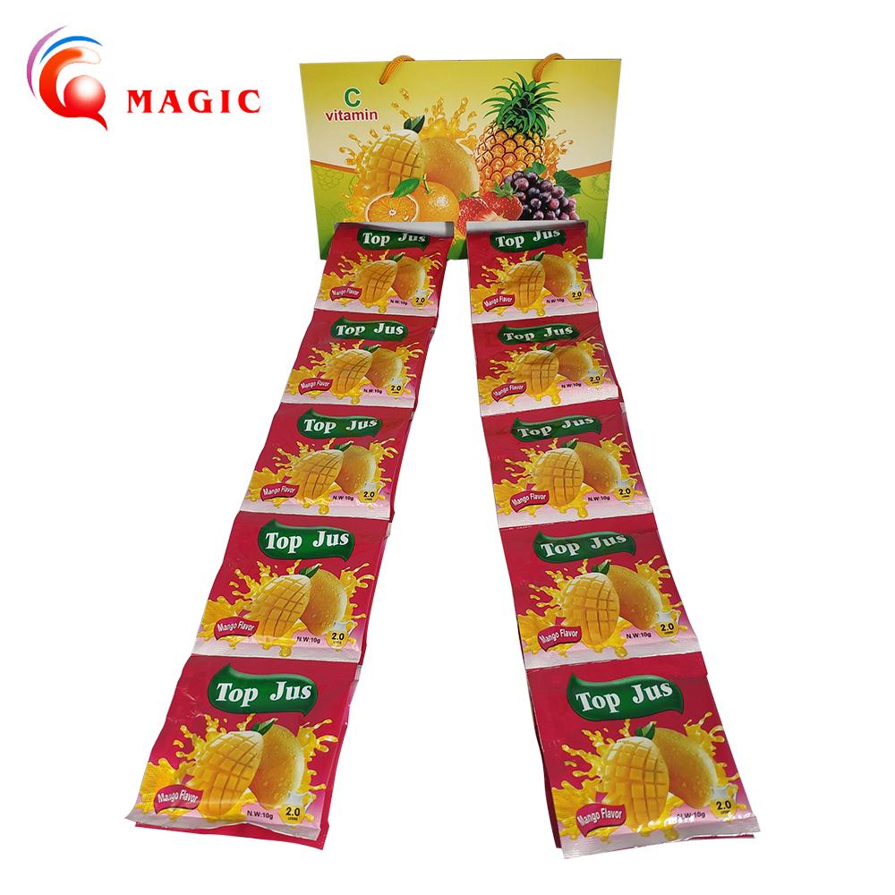 10g for 2 L water instant Juice Sachet Drinks China supplier instant ...