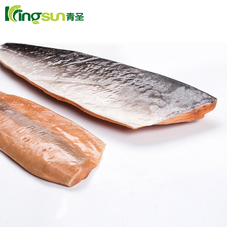 new fresh wild frozen pink salmon fish fillets