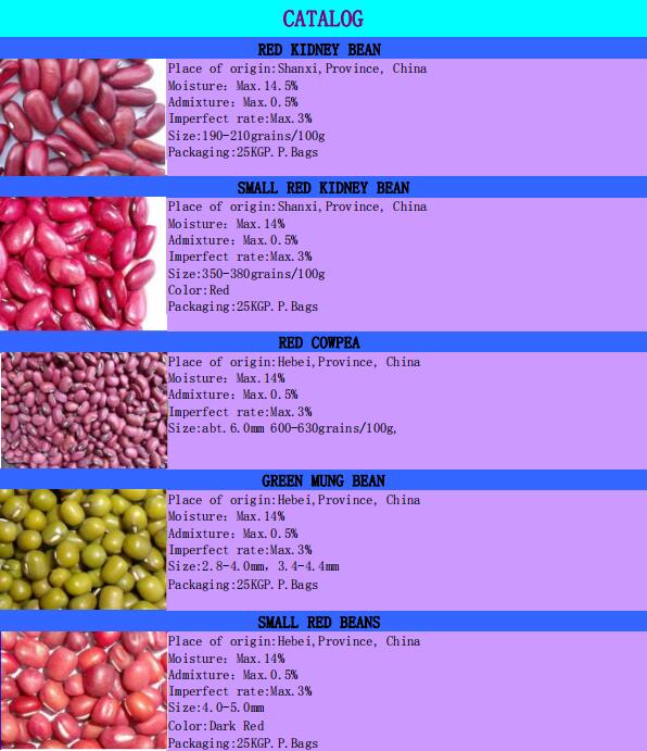 2019 crop white kidney beans from China