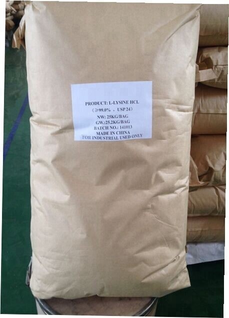 Manufactory Direct l-lysine price l-lysine hcl feed grade
