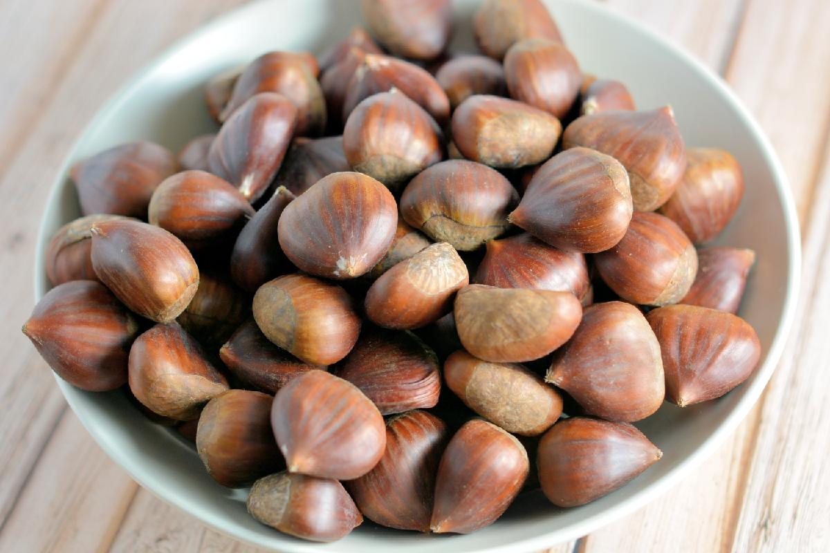 IQF frozen chestnut