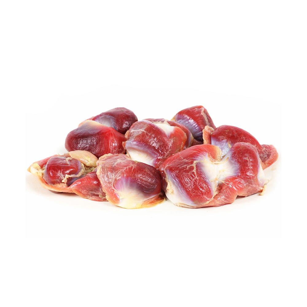 Куриные желудки на пару