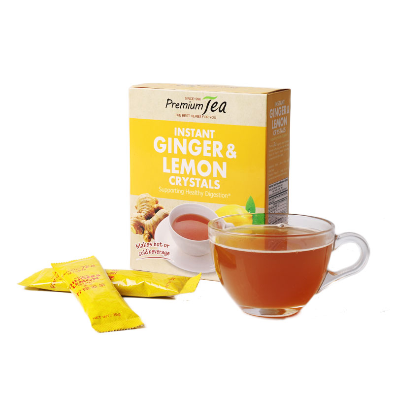 Instant Ginger & Lemon Crystals for Supporting Healthy Digestion,China