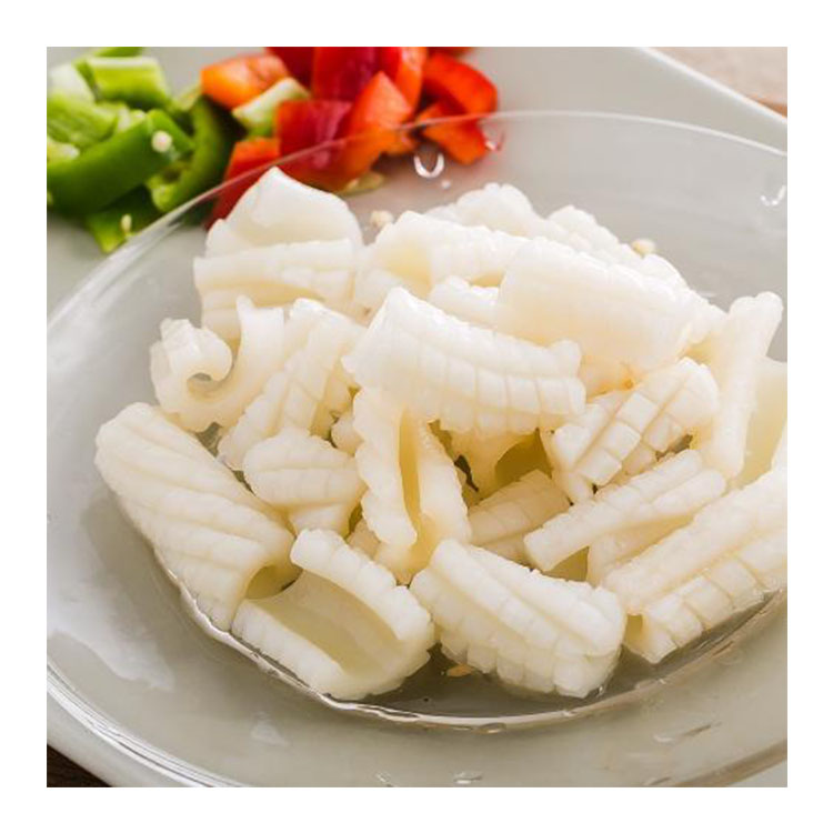 pineapple cut squid frozen raw squid flowers