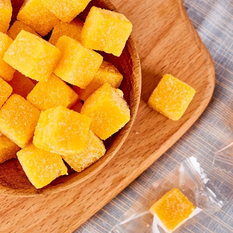 High quality delicious mango sugar mango soft candy soft jelly candy ...