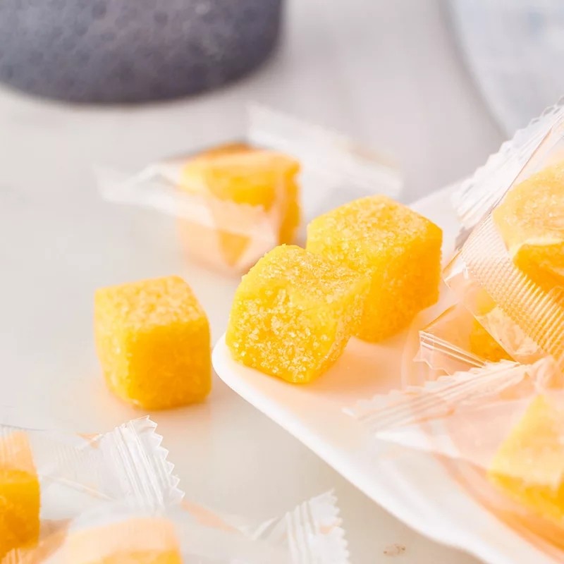 High quality delicious mango sugar mango soft candy soft jelly candy ...