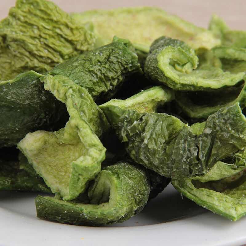 2019 best selling healthy snacks organic vegetable chips green pepper crisp