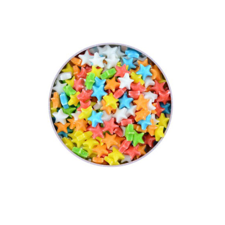 2kg/bag Colorful Star Shaped Press Candy