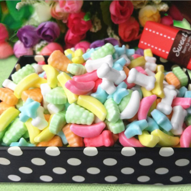 2kg/bag Colorful Star Shaped Press Candy