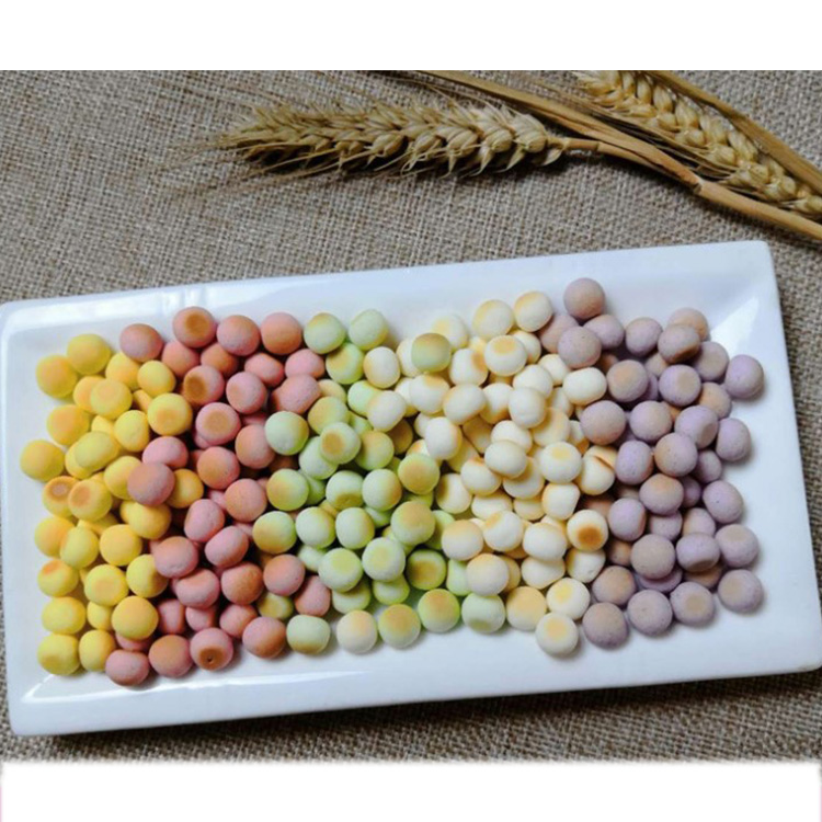 Nutritious and Delicious Colored Little Cookies with Nice Taste
