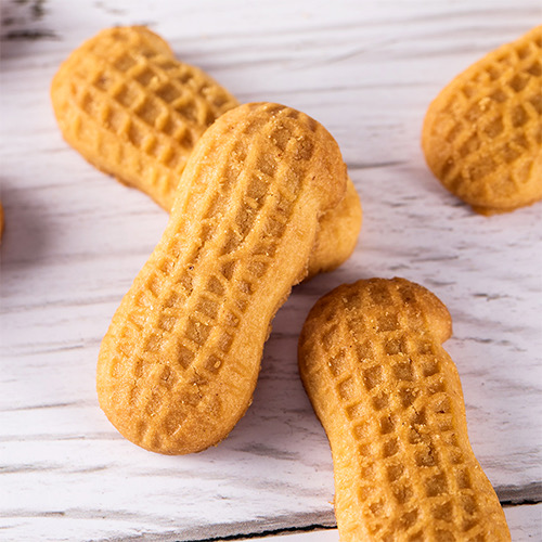 Factory Supply Peanut Shaped Milk Flavored Cookies and Biscuits,China ...