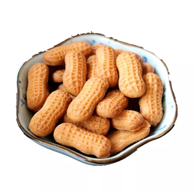 Mini high quality peanut shaped cookie snacks for kids,China price ...