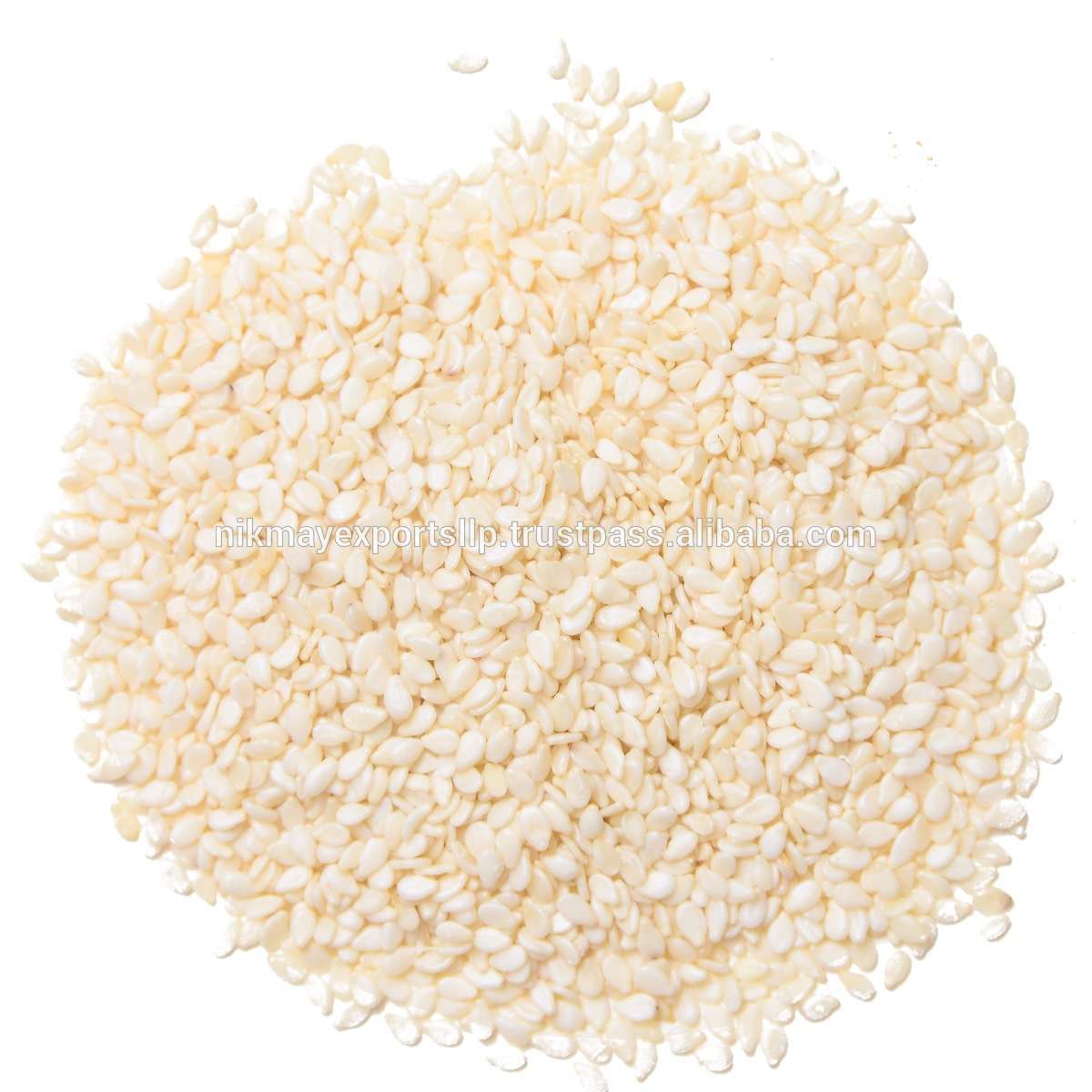 HULLED SESAME 99.95% PURE, ORIGIN INDIA FROM NIK-MAY EXPORTS