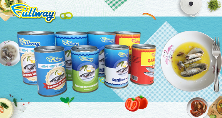 Hot sale all types of canned sardine fishes in vegetable oil