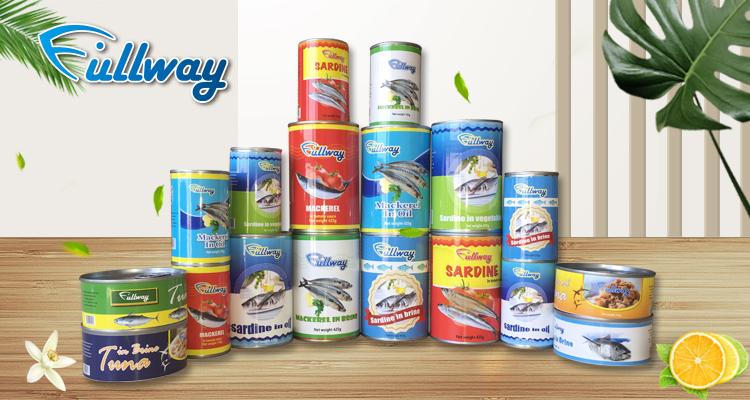 Hot sale all types of canned sardine fishes in vegetable oil