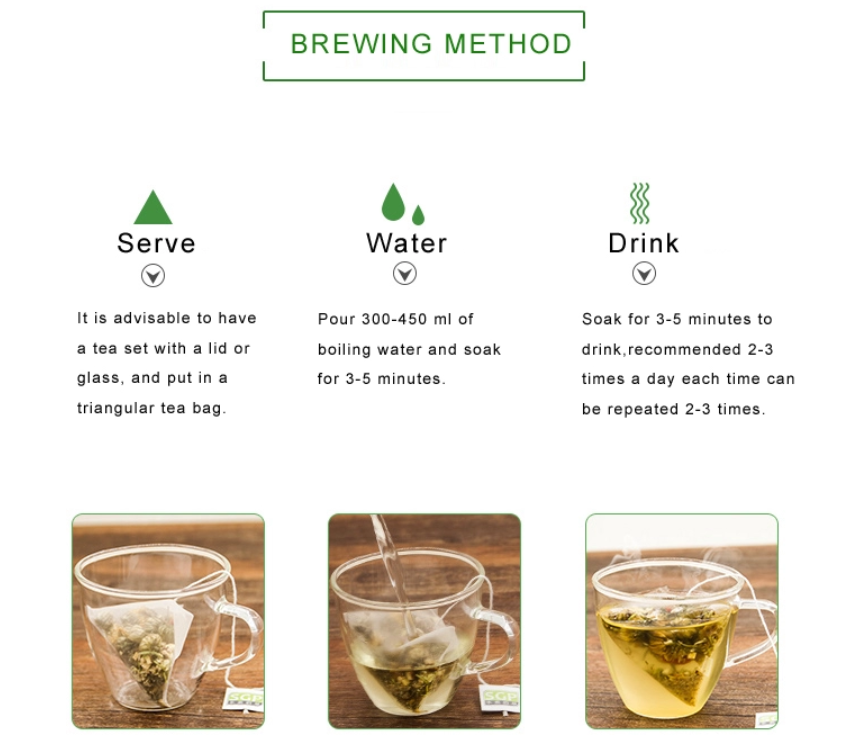 Chrysanthemum Puer tea Combination flower tea chrysanthemum Pu'er cooked tea