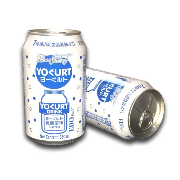 Latest 330mL Canned Carbonated Yogurt Drink