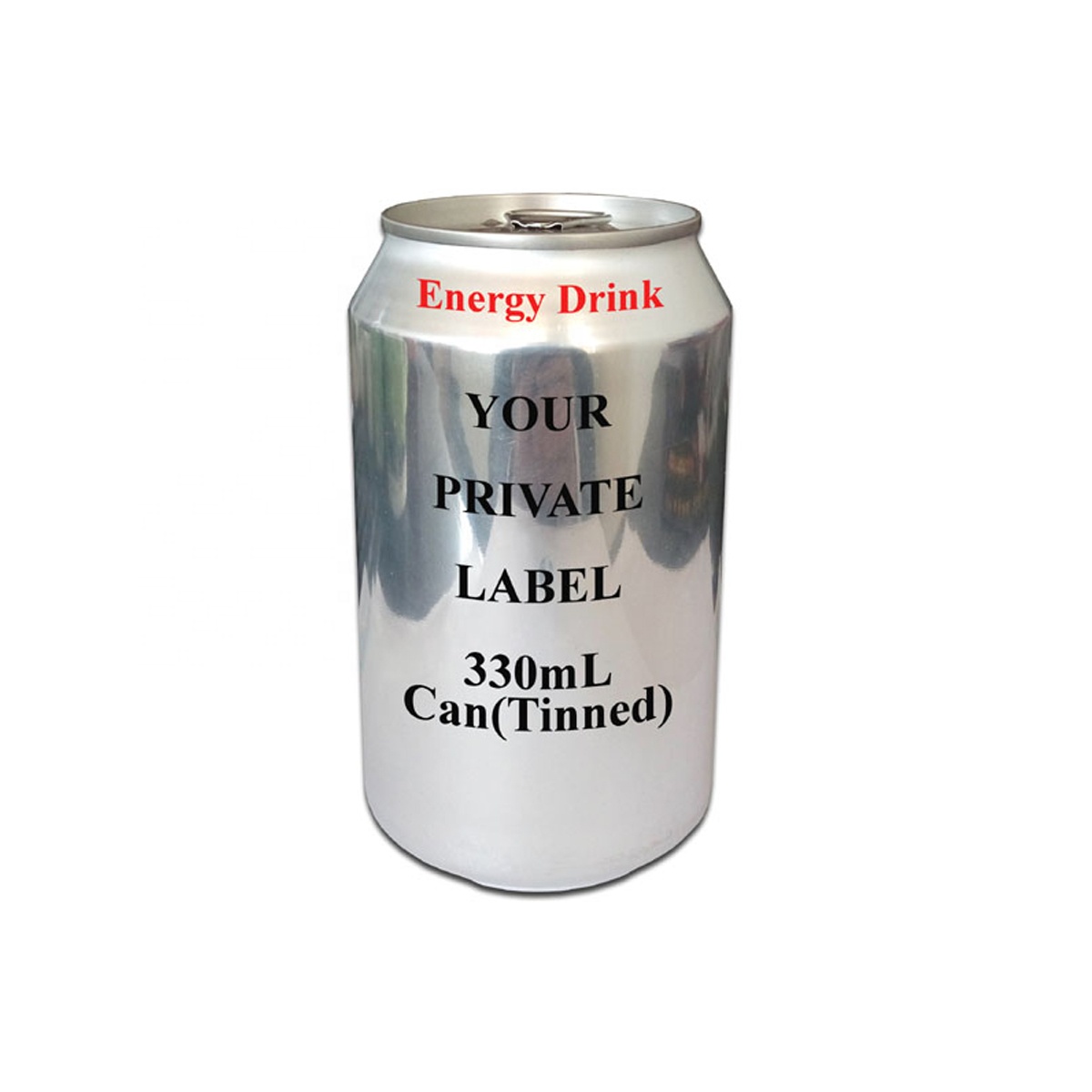 Private Label Carbonated Energy Drink with Taurine in 330ml Can(Tinned) products,China Private