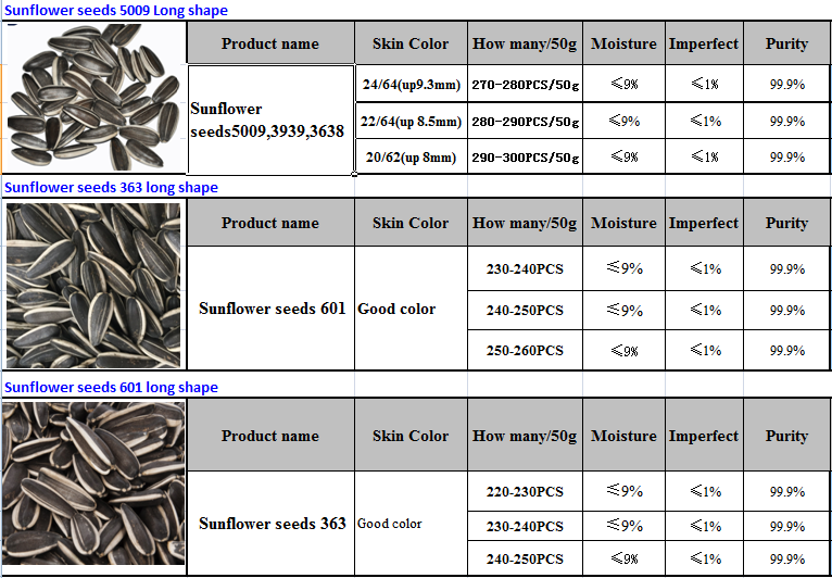 Bulk price different roasted green tea taste salted sunflower seed