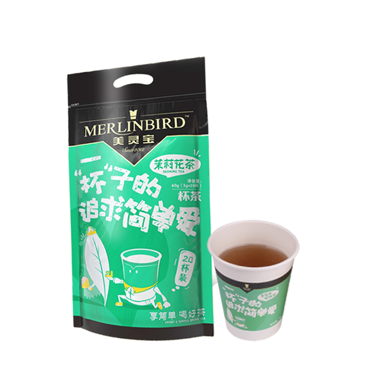 Private label herb Tea come sealed paper cup with filter layer