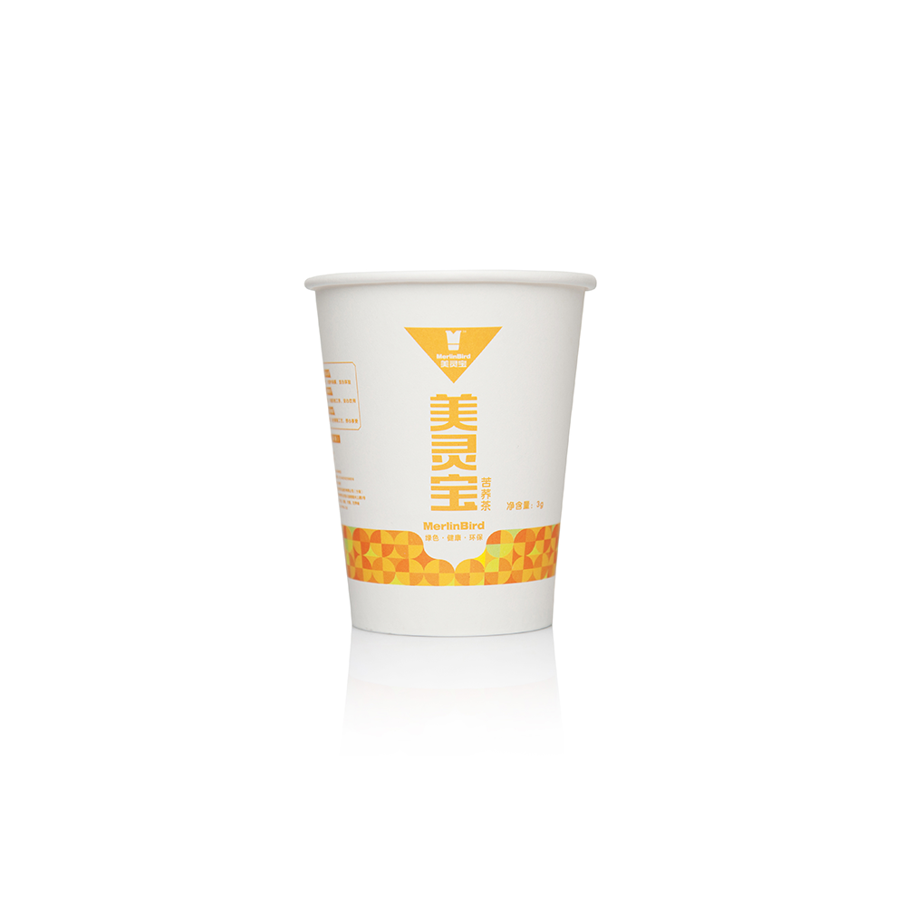 Yellow Bitter Buckwheat Tea Sealed in Paper Cup