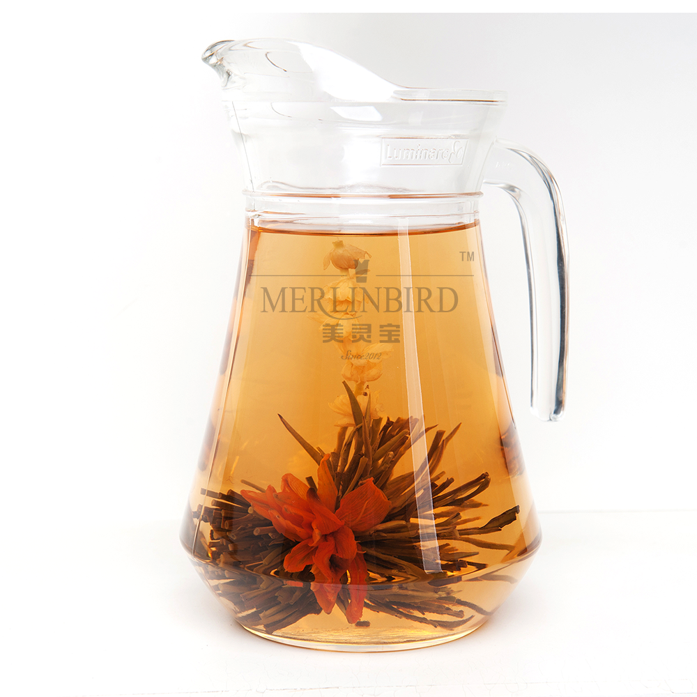 Organic Blomiming Tea Handmade Box Packaging