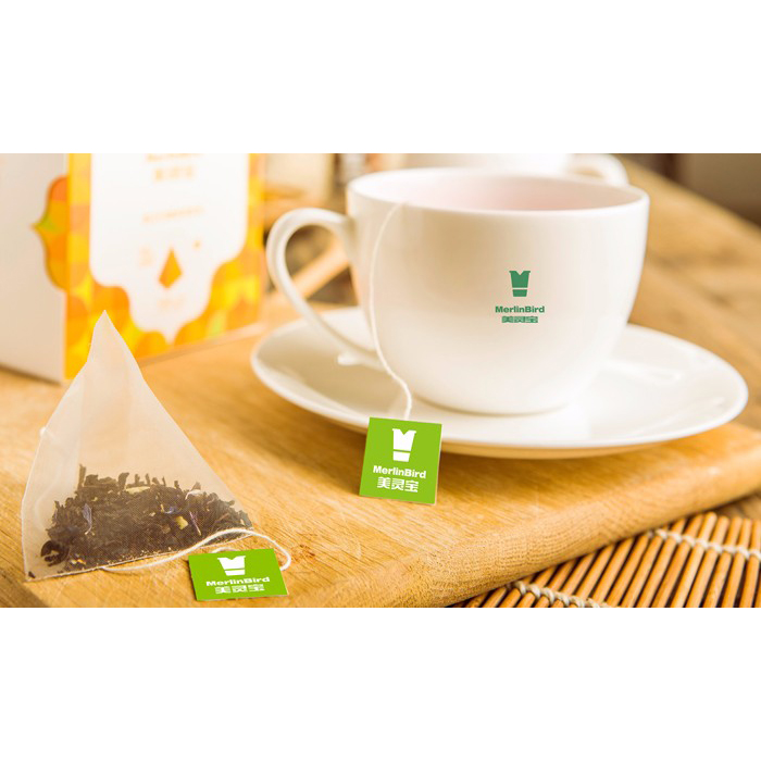 Chinese Herbal Biodegradable Tea Bags,Strawberry Flavour Green Tea and