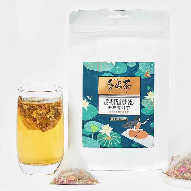 HACCP Halal approved Lotus flavored Tea herbal slimming teabags ...