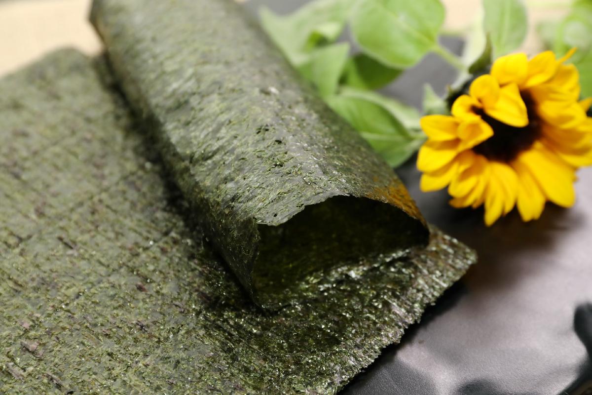 260g Grade C full sheet  roasted seaweed  nori  kinchi seaweed  dried laver  nori for yaki  sushi  onigiri nori