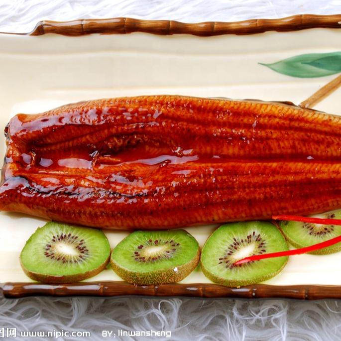 Kabayaki unagi Rosted eel for sushi or Japanese cuisines