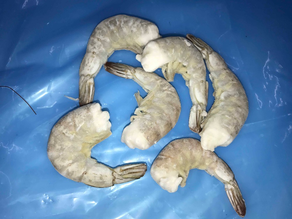 Fresh Seafood Block Quick Frozen Raw Vannamei White Shrimp