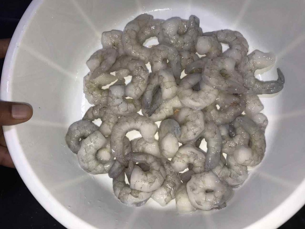 Fresh Seafood Block Quick Frozen Raw Vannamei White Shrimp
