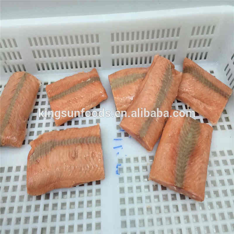 High quality MSC NONMSC Frozen Chum salmon fillets Block,China price