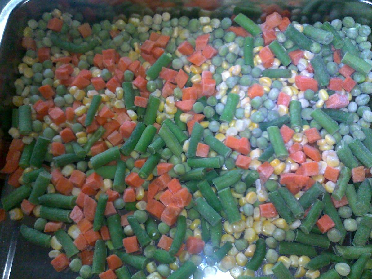 Chinese Frozen mixed vegetable 500g Factory,China price supplier - 21food