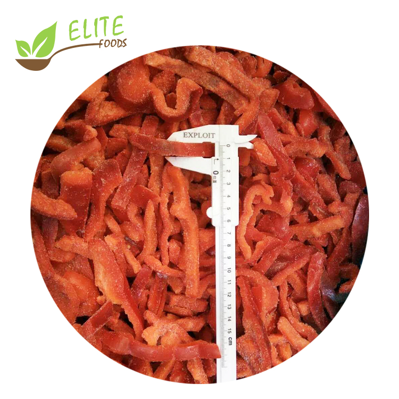 Frozen Mixed Color Sweet Pepper Strips/Slice IQF RED/GREEN/YELLOW pepper slices of new season crop